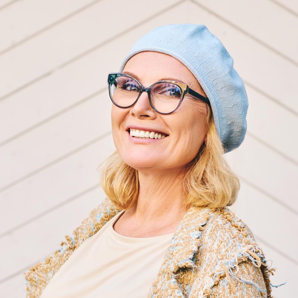 Smiling woman